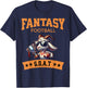 Funny Fantasy Football Champion Goat , Small T-Shirt - T-Shirt | Navy