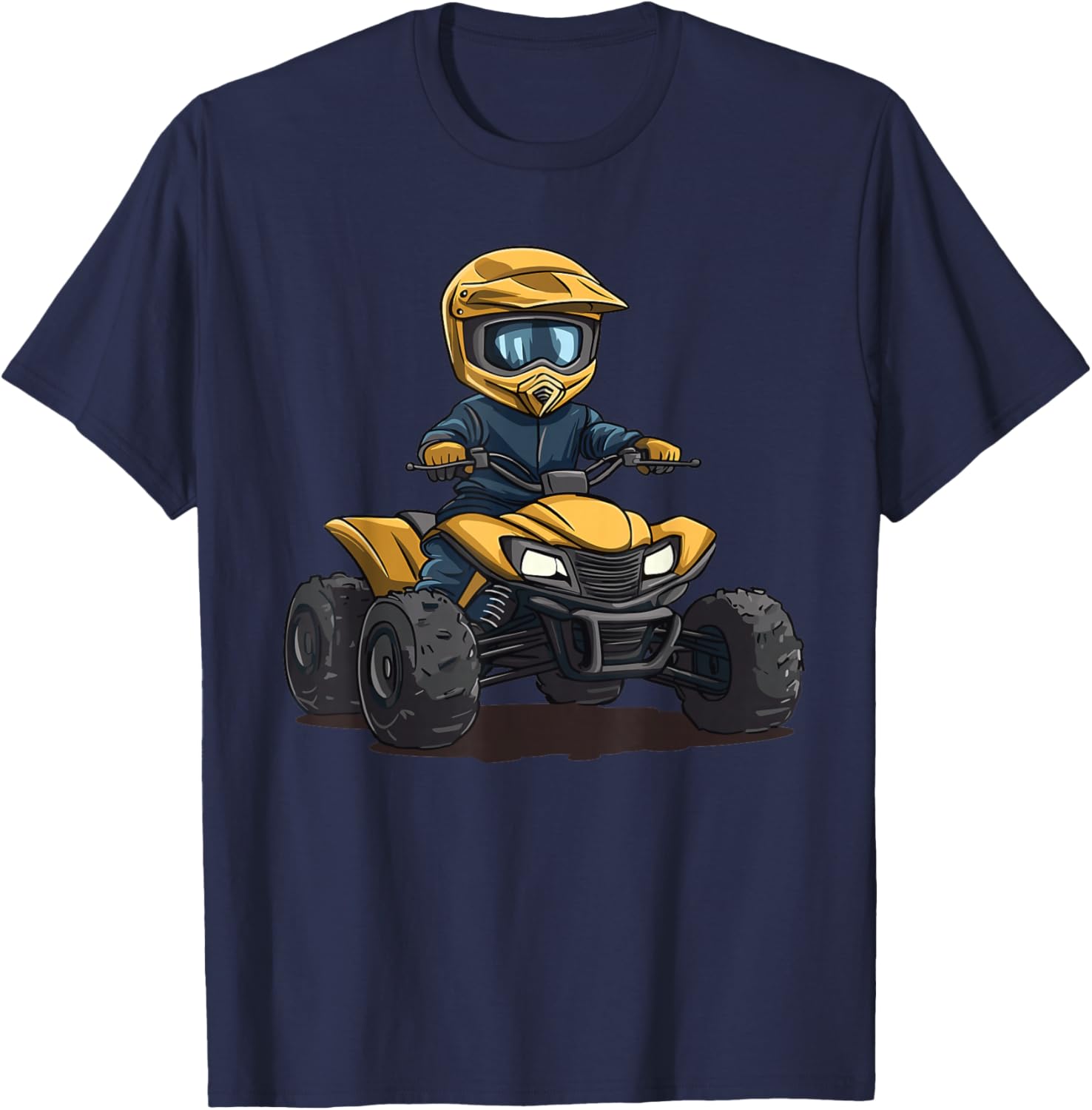 Kids 4 wheeler T-Shirt - T-Shirt | Navy