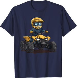 Kids 4 wheeler T-Shirt - T-Shirt | Navy