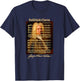 Hallelujah Chorus Sheet Music Design for Singers, Musicians T-Shirt - T-Shirt | Navy