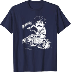 Incubus Black Drive Chuck - -Adults, Small T-Shirt - T-Shirt | Navy