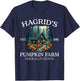 Hagrid's Pumpkin Farm - Magical Rustic Autumn Design T-Shirt - T-Shirt | Navy