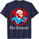 Vintage No Bozos 1983 Clowns T-Shirt - T-Shirt | Navy