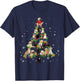 Labrador Retriever Christmas Tree X-Mas Gift T-Shirt - T-Shirt | Navy