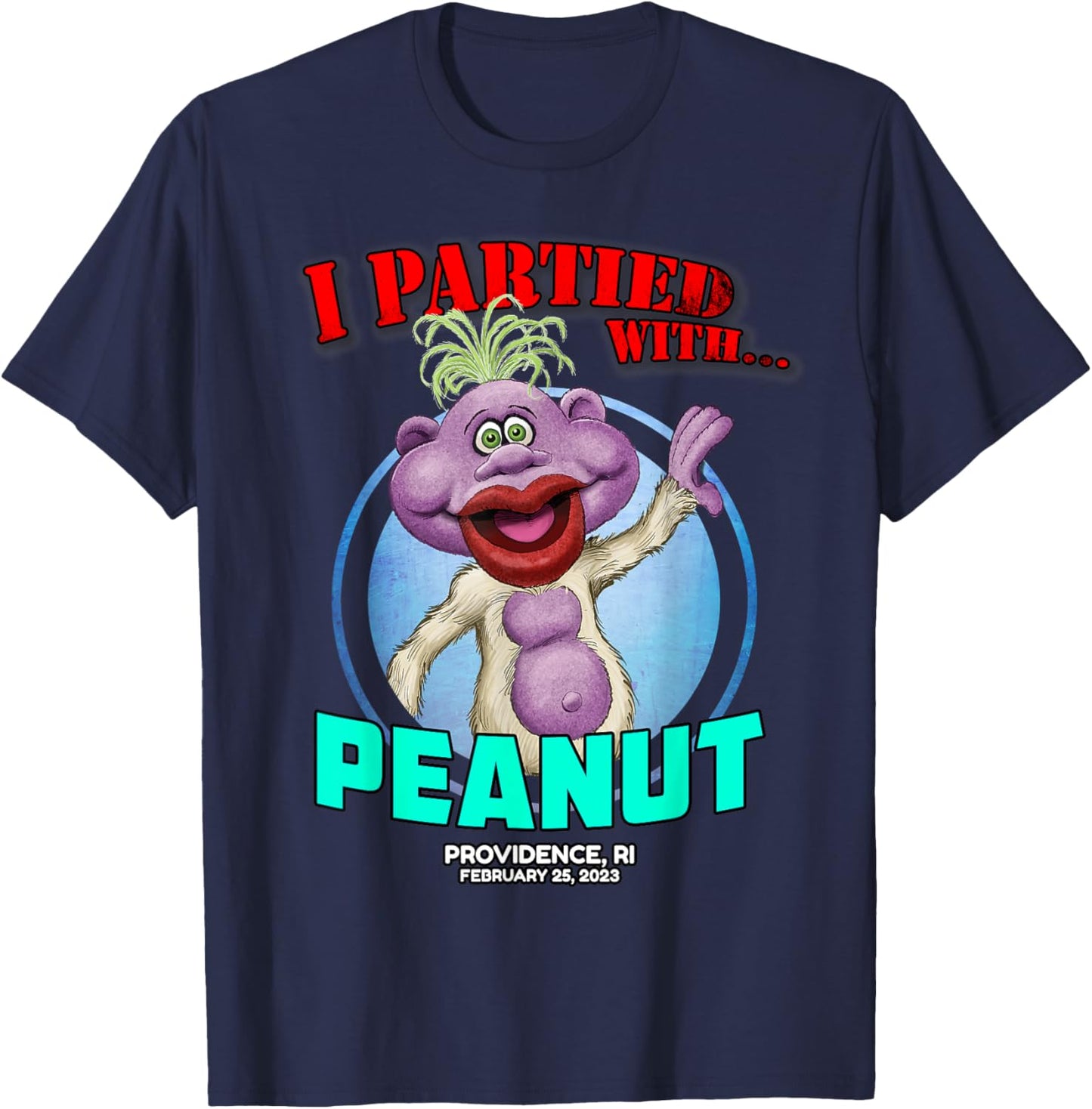 Peanut Providence, RI (2023) T-Shirt - T-Shirt | Navy