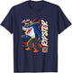 Street Sharks - Ripster Let's Kick Some Fin T-Shirt - T-Shirt | Navy