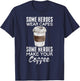 Funny Coffeemaker Coffee Lover Gift Barista T-Shirt - T-Shirt | Navy
