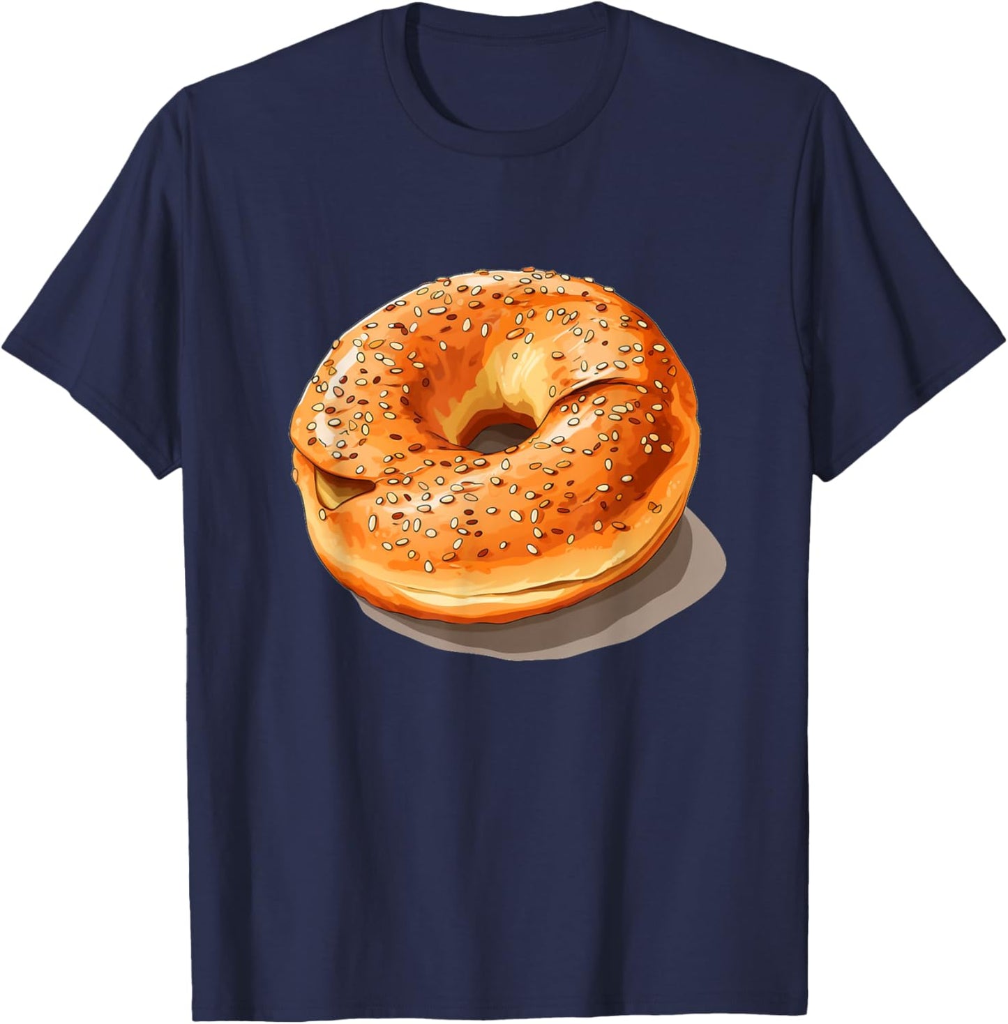 Cool Bagel Costume T-Shirt - T-Shirt | Navy