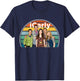 iCarly Rainbow Arc with Carly, Sam, Freddie, and Spencer T-Shirt - T-Shirt | Navy