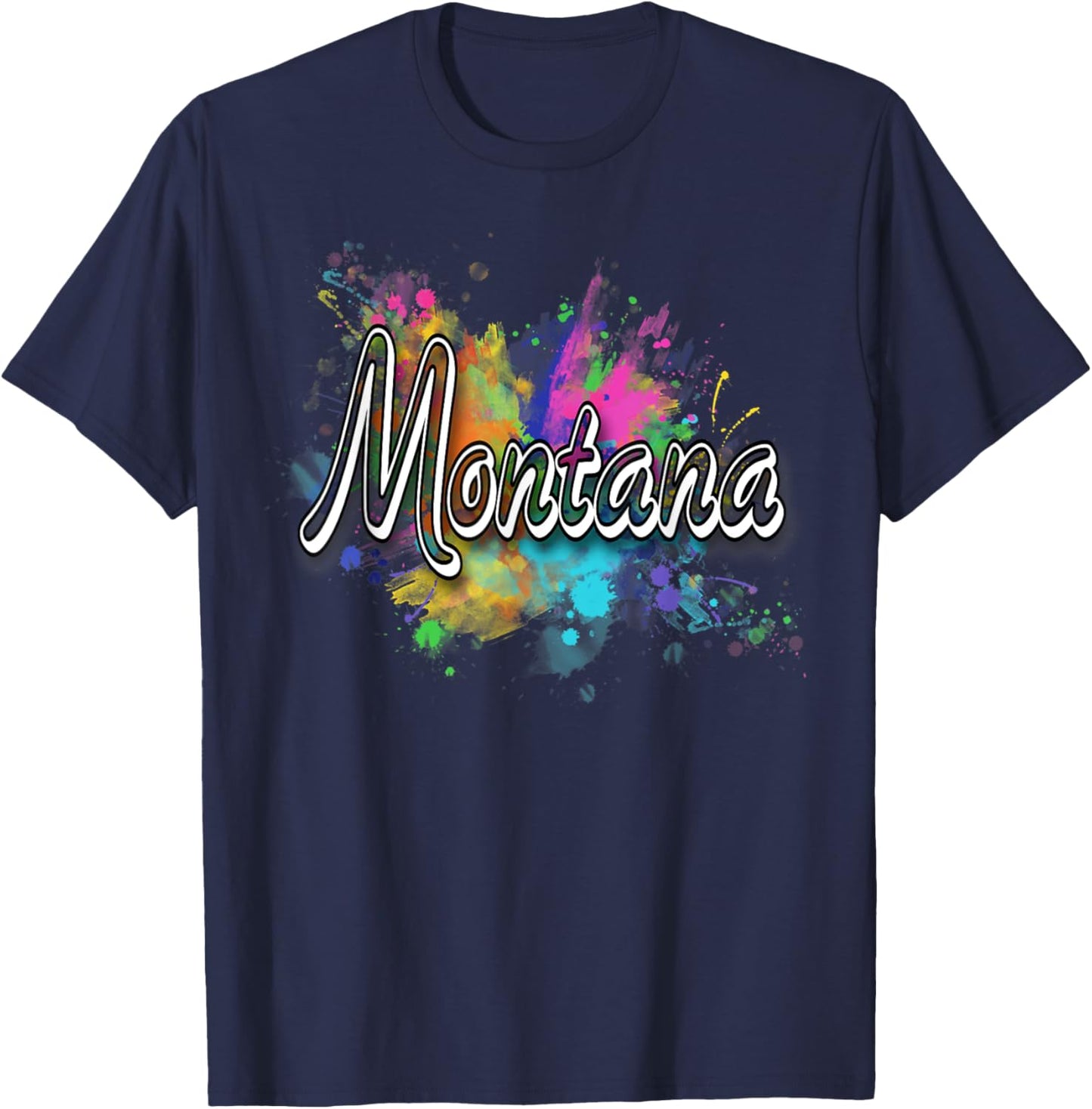 Montana Apparel , Women & Kids - Montana T-Shirt - T-Shirt | Navy