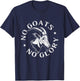 No Goats No Glory - Goat Lover Farmer Farm Animal Herder T-Shirt - T-Shirt | Navy