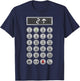 Elevator Buttons Funny Elevator T-Shirt - T-Shirt | Navy