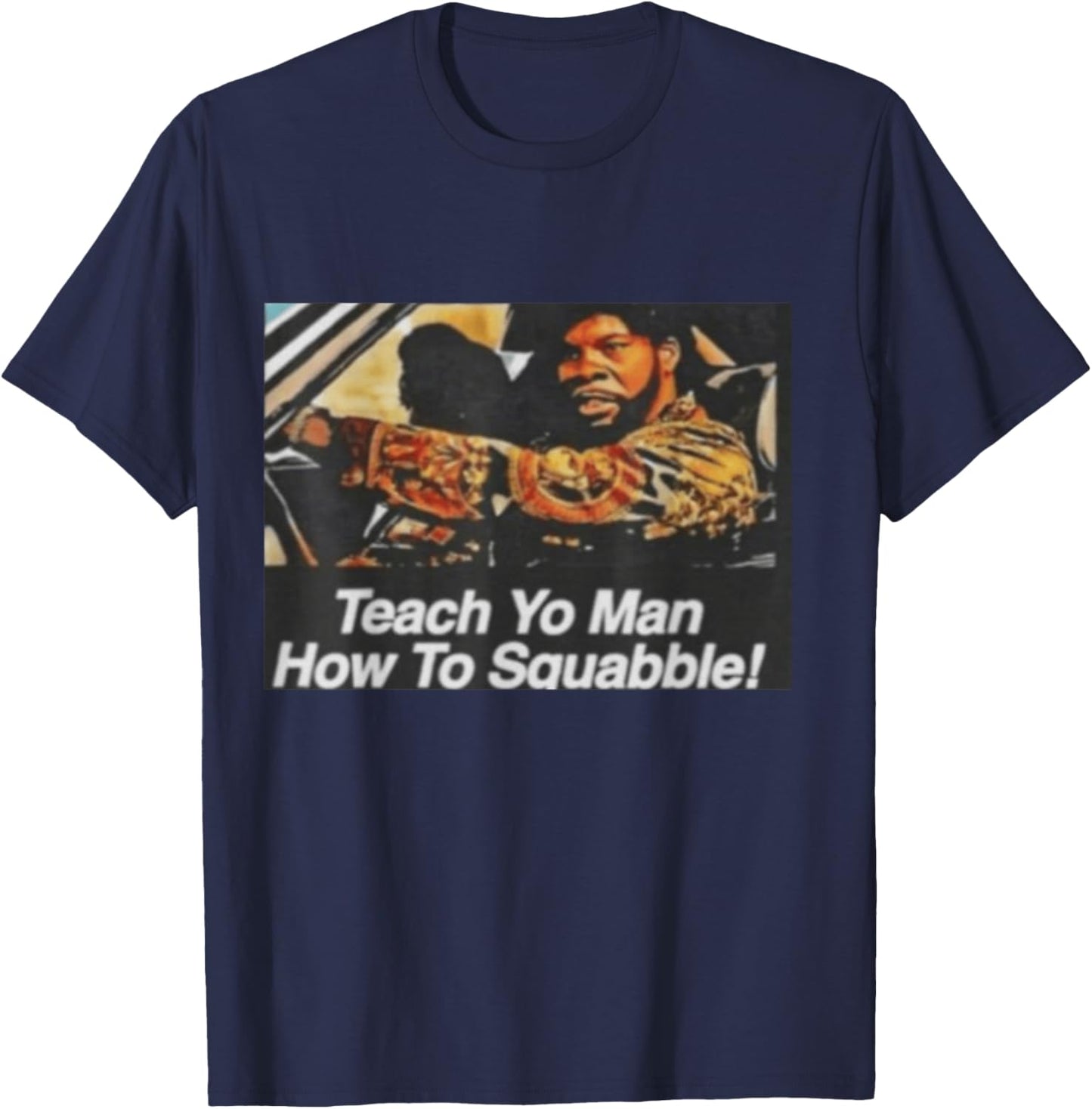 In Spite Of Clothing ( Uncle Jerome Snowfall ) T-Shirt - T-Shirt | Navy