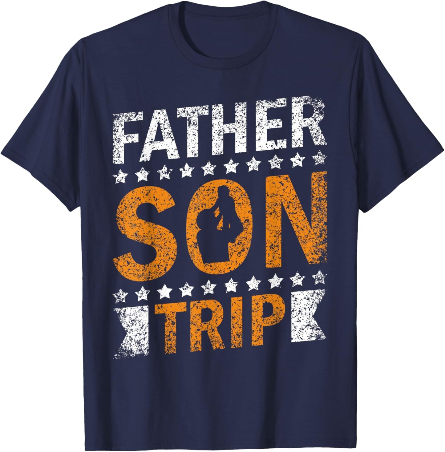 Father Son Trip Father's Day Dad Sons Matching Father Son T-Shirt - T-Shirt | Navy
