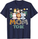 Soon To Be Mom Jungle Animal Safari Gender Reveal T-Shirt - T-Shirt | Navy