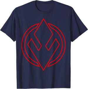 Star Wars The Rise of Skywalker Sith Trooper Symbol T-Shirt - T-Shirt | Navy