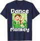 Dance Monkey - Disco Monkeys Primate Jungle Zoo Animal Lover T-Shirt - T-Shirt | Navy