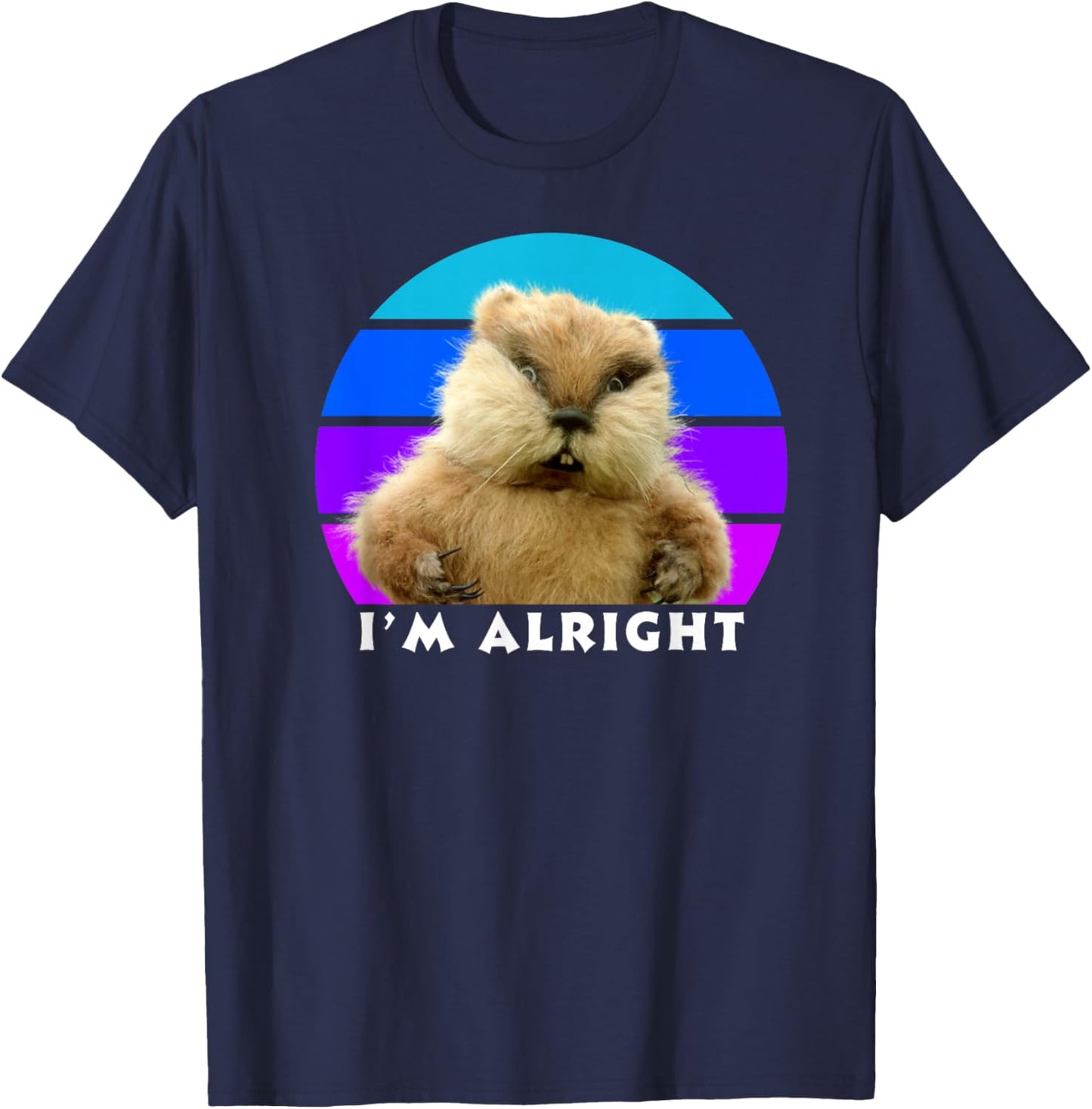 Caddyshack Movie, Bushwood Country Club, Funny Gopher Shirt T-Shirt - T-Shirt | Navy