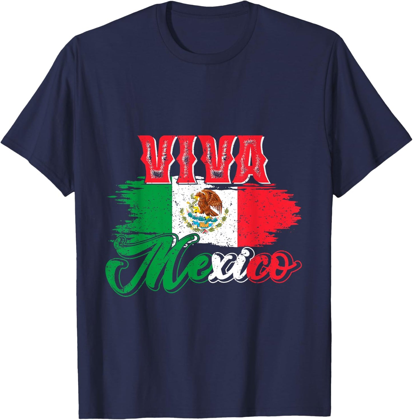 Viva Mexico T-Shirt - T-Shirt | Navy