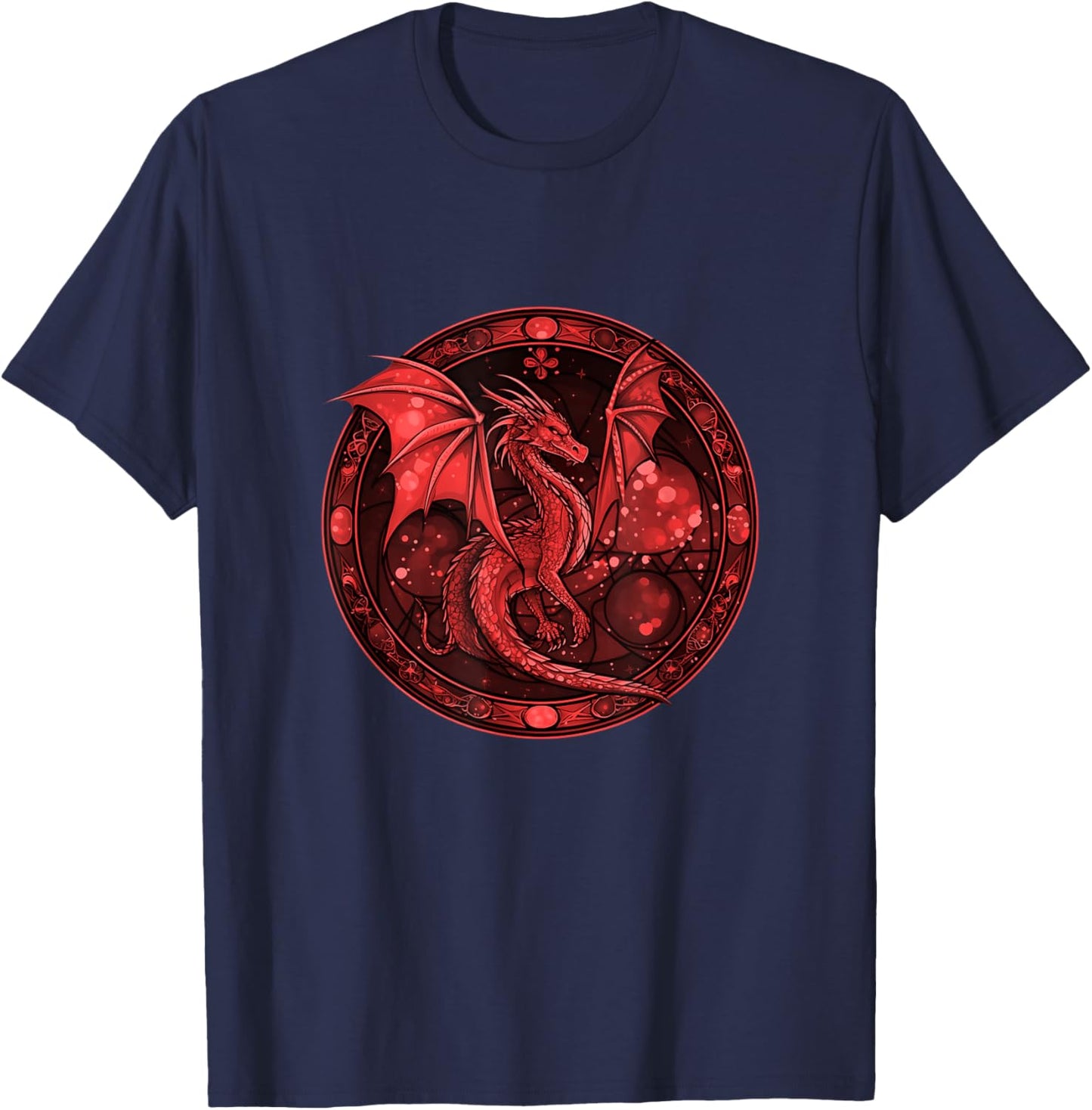 Red Dragon T-Shirt - T-Shirt | Navy