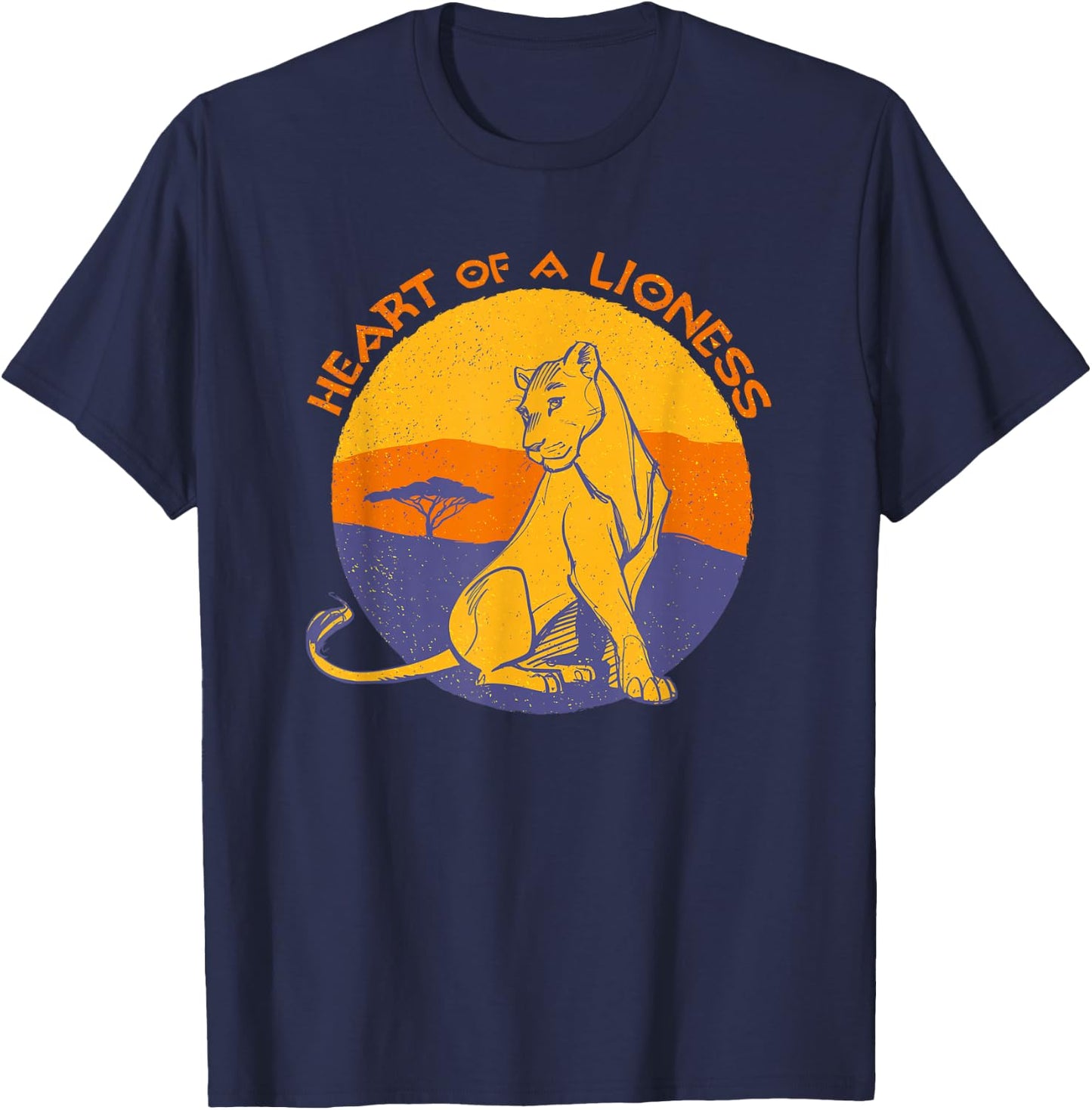 Disney Lion King Nala Heart of a Lioness Live Action T-Shirt - T-Shirt | Navy