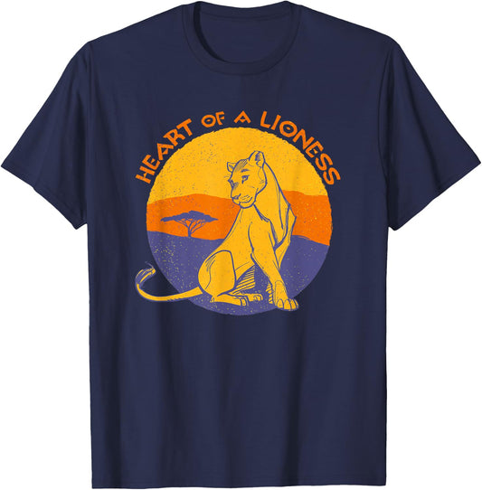 Disney Lion King Nala Heart of a Lioness Live Action T-Shirt - T-Shirt | Navy