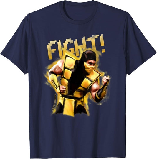 Mortal Kombat Classic Fight! T-Shirt - T-Shirt | Navy