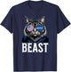 Funny Cat Lovers Graphic Last Name Kentucky Retro Vintage T-Shirt - T-Shirt | Navy