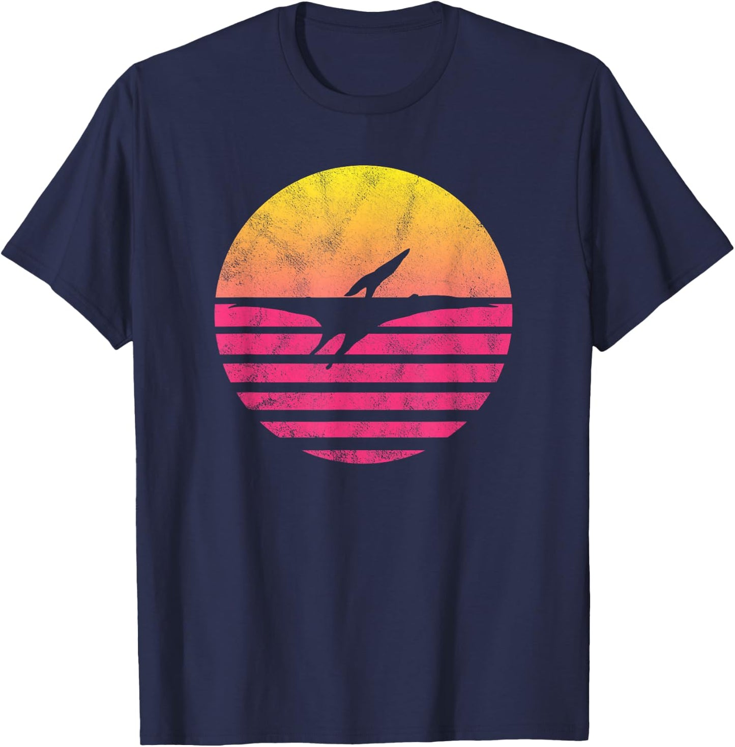 Classic Pterodactyl Gift T-Shirt - T-Shirt | Navy