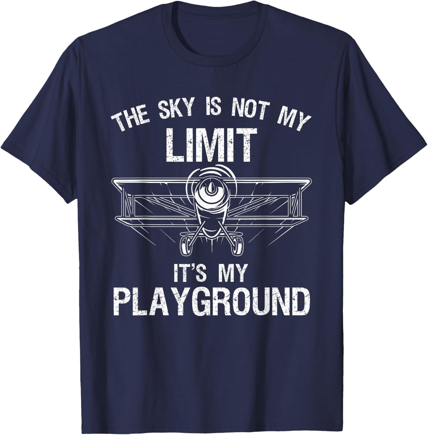 Funny Pilot Design Women Aviation Airplane Pilot T-Shirt - T-Shirt | Navy