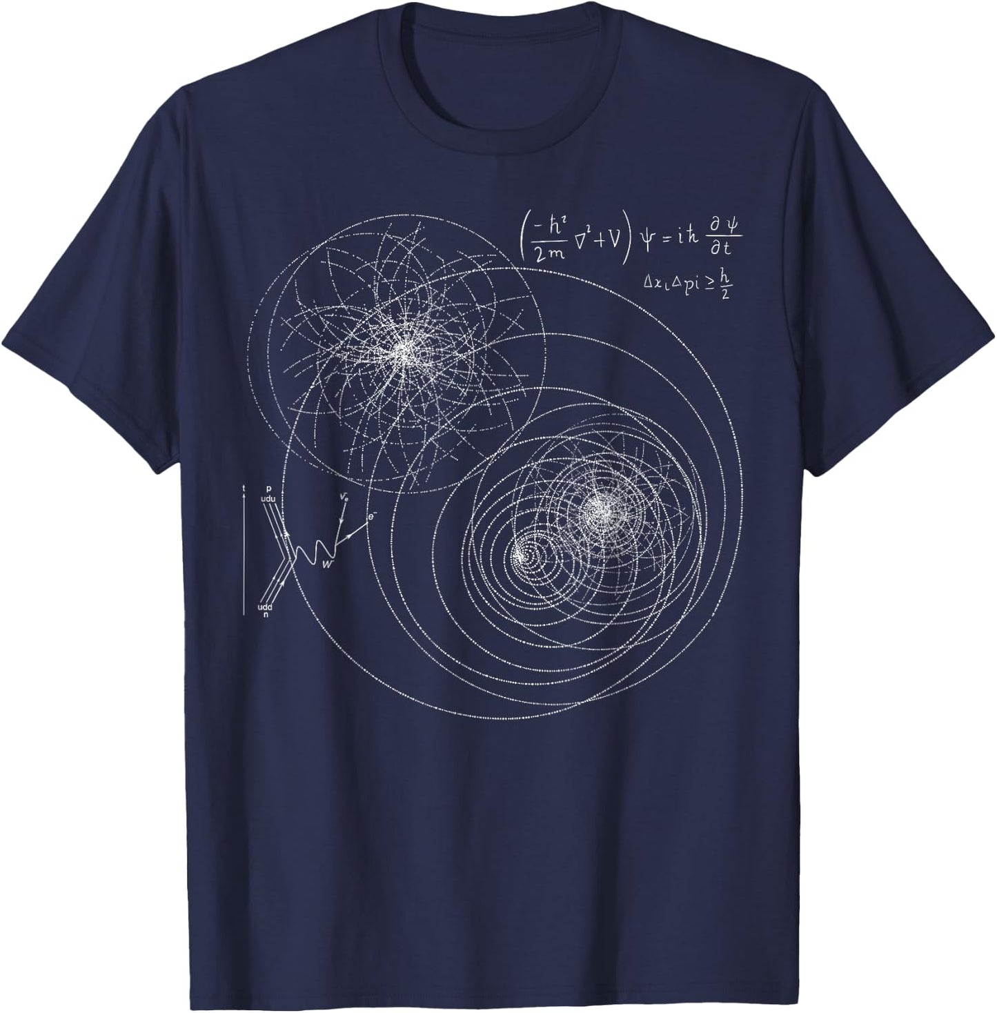 Higgs Boson Physics Quantum Mechanics Science Lover Teacher T-Shirt - T-Shirt | Navy