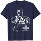 Marvel's Thunderbolts - Red Guardian Silhouette T-Shirt - T-Shirt | Navy