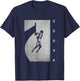 BASBO -Adult Basketball - Black, Small, Short Sleeve, Classic Fit, Imported, 100% Polyester, Basketball Design T-Shirt - T-Shirt | Navy
