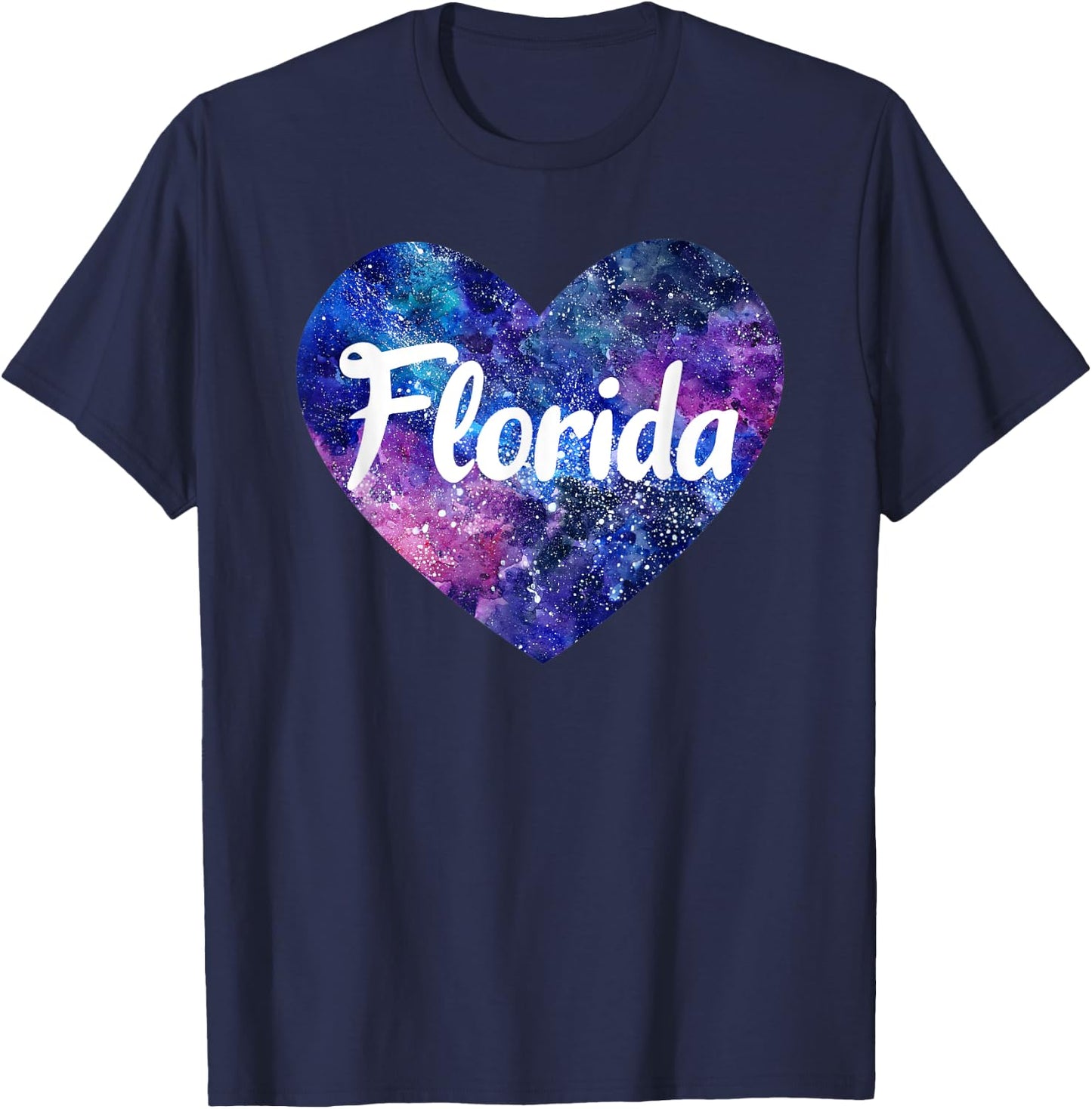 I Love Florida T-Shirt - T-Shirt | Navy