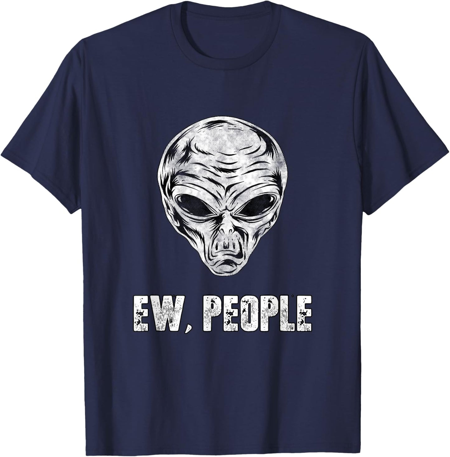 Alien Ew People T-Shirt - T-Shirt | Navy