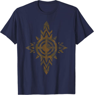 Lord Of The Rings Rohan Crest T-Shirt - T-Shirt | Navy