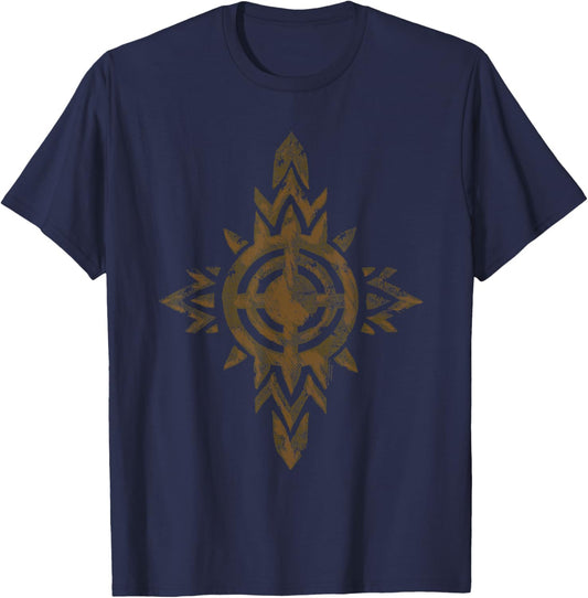 Lord Of The Rings Rohan Crest T-Shirt - T-Shirt | Navy
