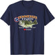Tennessee Fishin Bass Hog Slab Fishing T-Shirt - T-Shirt | Navy