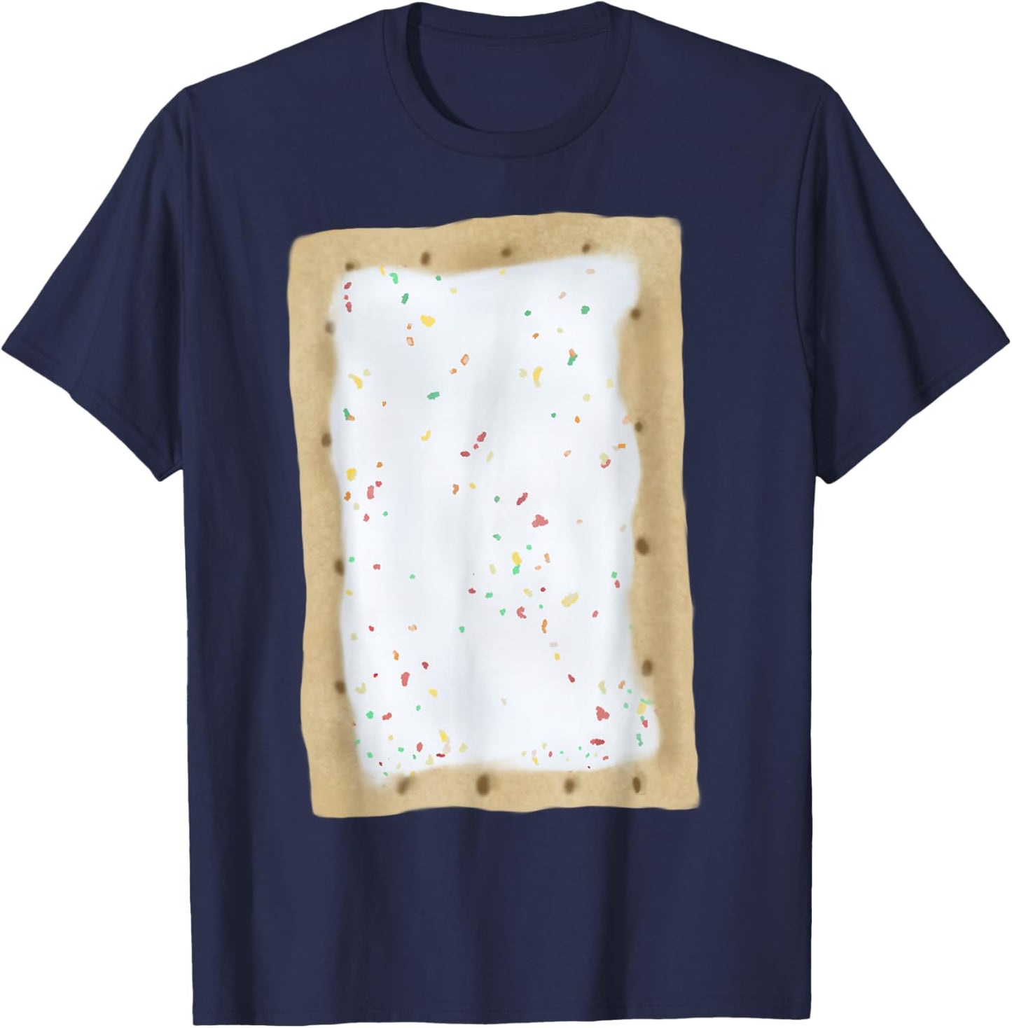 Summer Quirky Giant Tart Toaster Pop Gift Foodie T-Shirt - T-Shirt | Navy