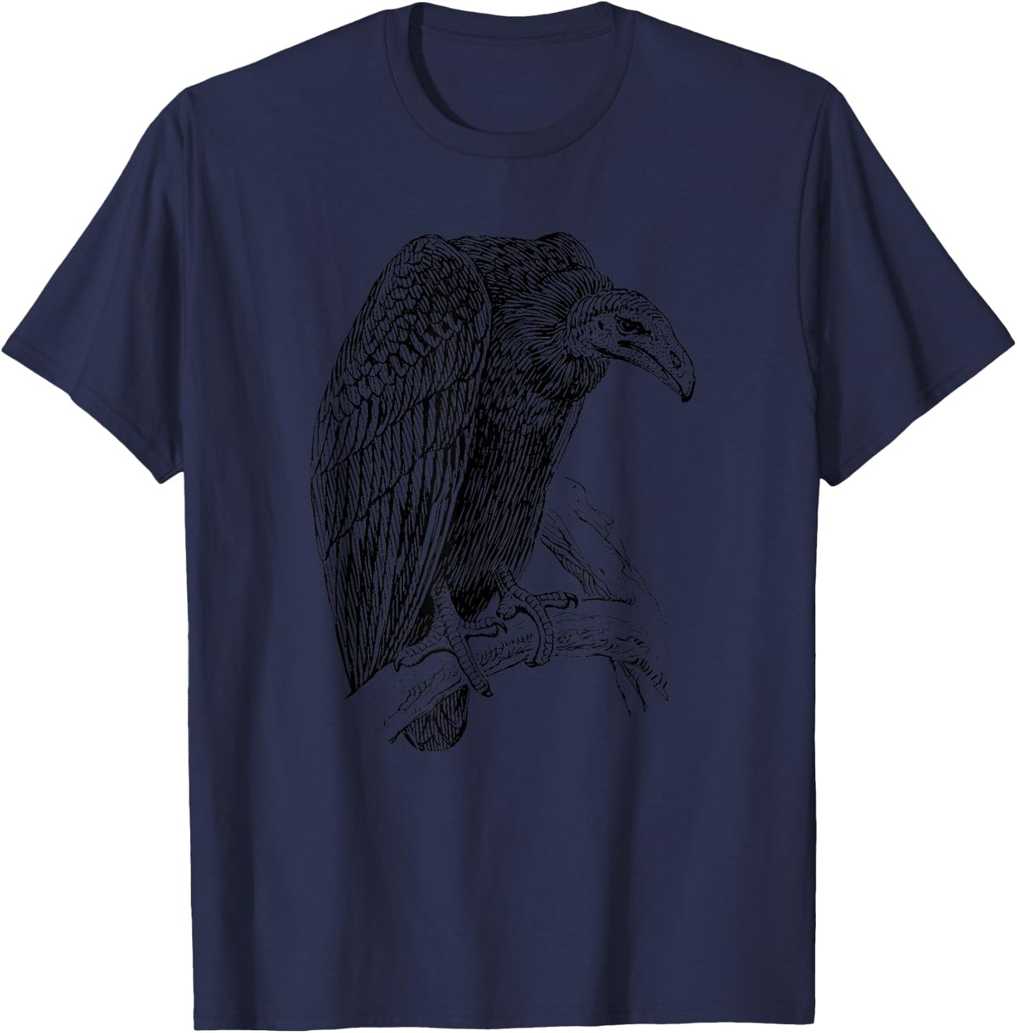 Vulture Bird Shirt T-Shirt - T-Shirt | Navy