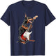 Doberman Pinscher Guitar T-Shirt - T-Shirt | Navy