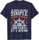 Humour Boat Captain Sailor Boats Boat , Black, S T-Shirt - T-Shirt | Navy