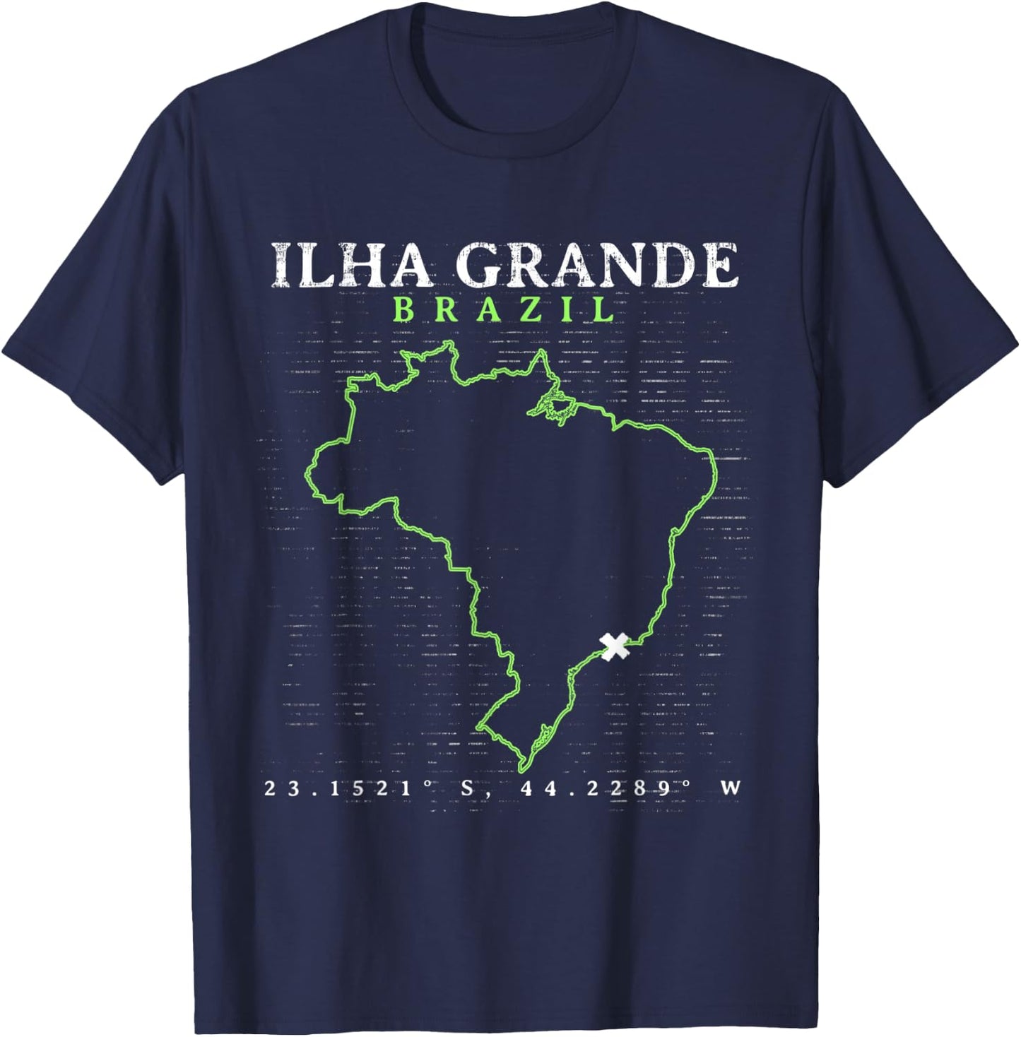 Brazil Ilha Grande T-Shirt - T-Shirt | Navy