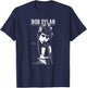 Bob Dylan - Harmony 60s (White) T-Shirt - T-Shirt | Navy