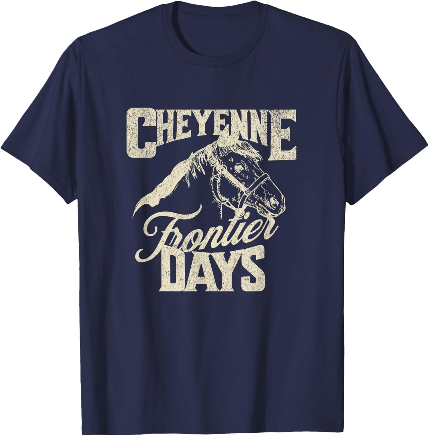 Cheyenne Wyoming Frontier Days T-Shirt - T-Shirt | Navy