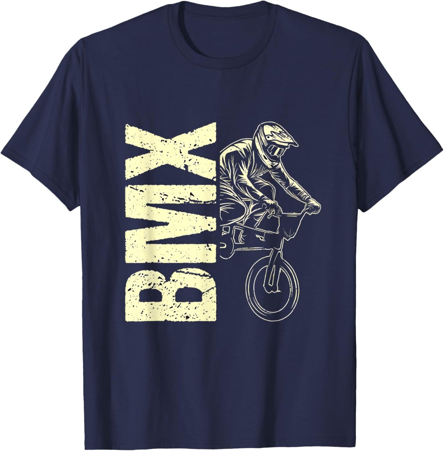 BMX bike shirt for , BMX bike , BMX for kids T-Shirt - T-Shirt | Navy