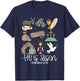 He Is Risen Christian Jesus Faith Happy Easter Men Women T-Shirt - T-Shirt | Navy