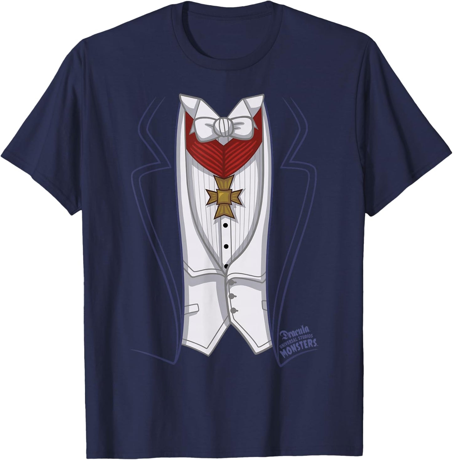 Universal Monsters Dracula Costume T-Shirt - T-Shirt | Navy
