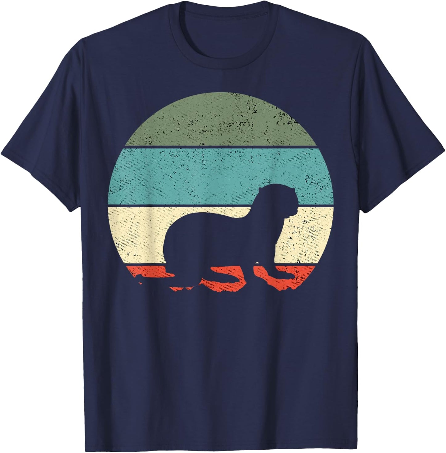 River Otter T-Shirt - T-Shirt | Navy