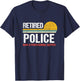 Retired Police T-Shirt - T-Shirt | Navy